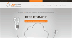Desktop Screenshot of dgrsystems.com